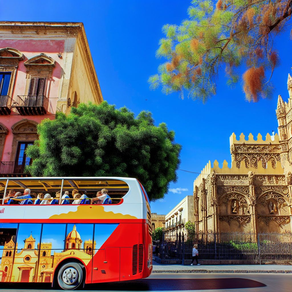 Autobus turistico di Palermo