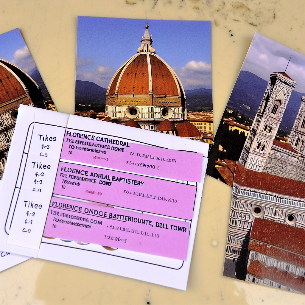 Biglietti per il Duomo di Firenze: Cupola, Battistero, Campanile e Museo