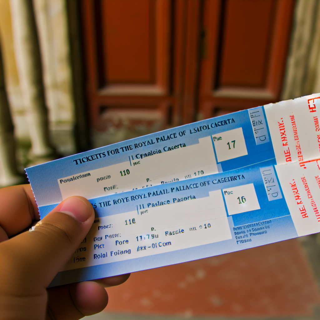 Biglietti per la Reggia di Caserta