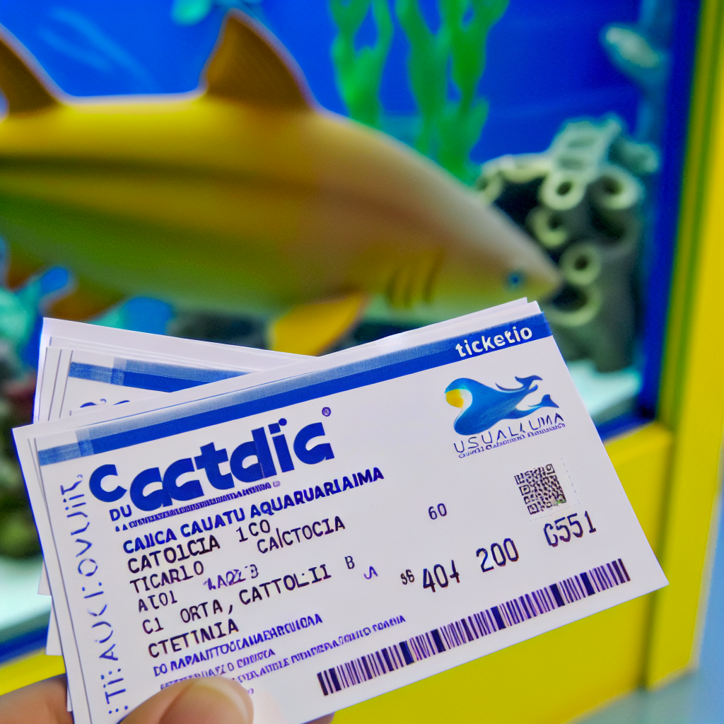 Biglietti per l'acquario di Cattolica