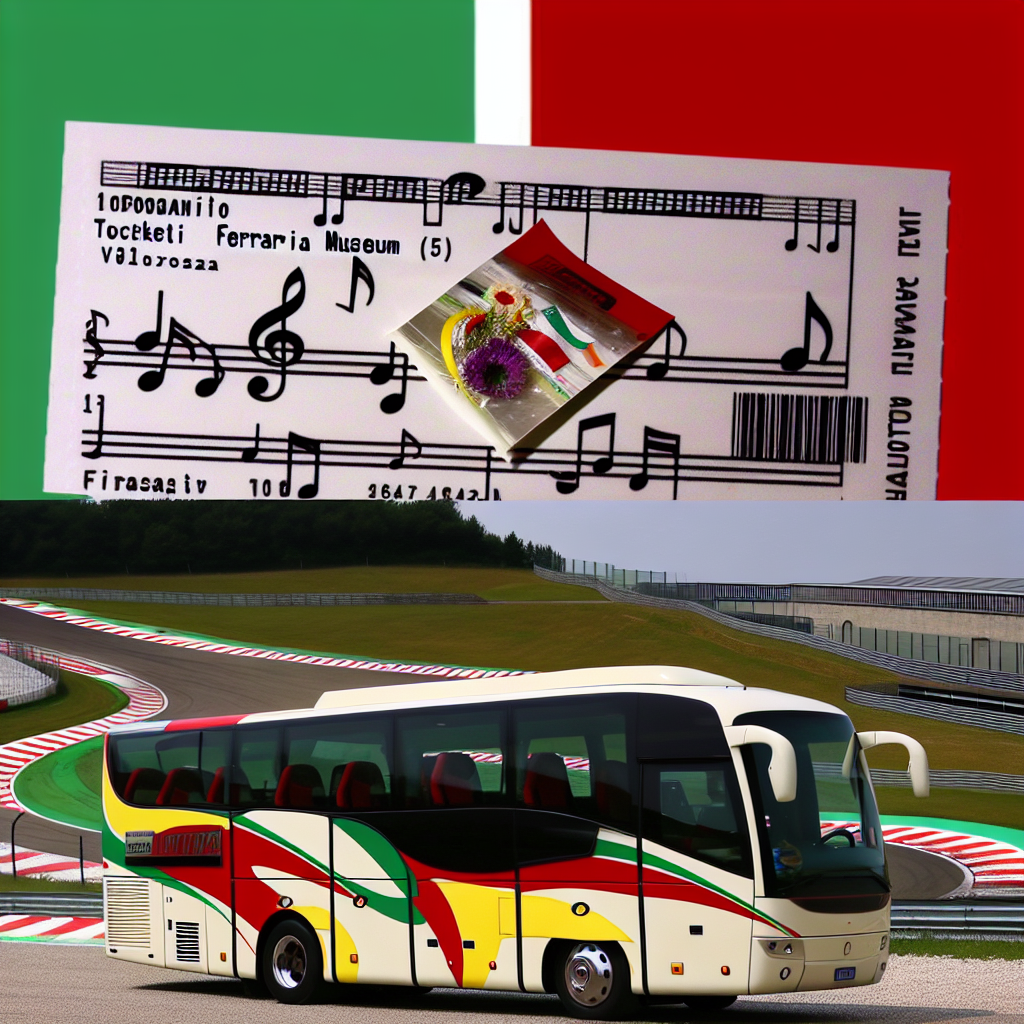 Biglietto per il Museo Ferrari + Autobus panoramico al circuito di Fiorano