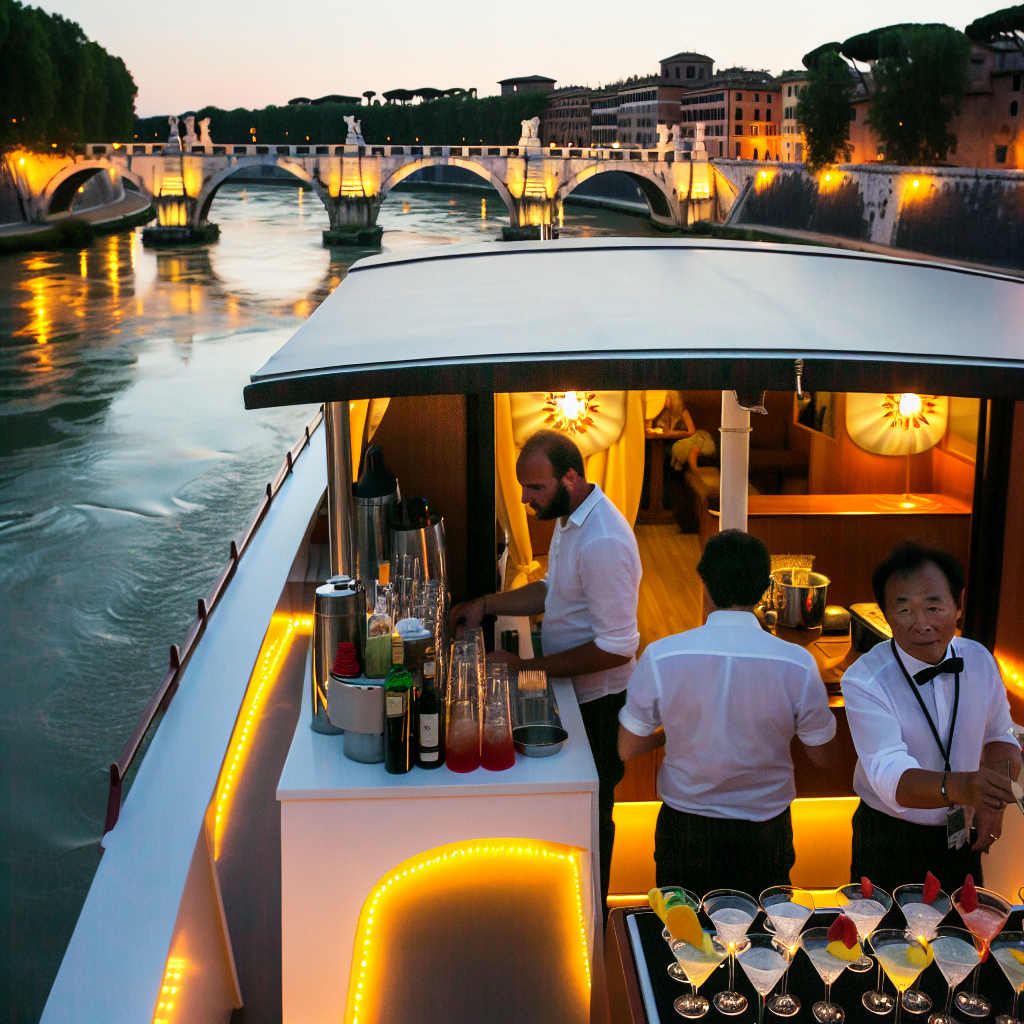 Crociera con aperitivo sul Tevere