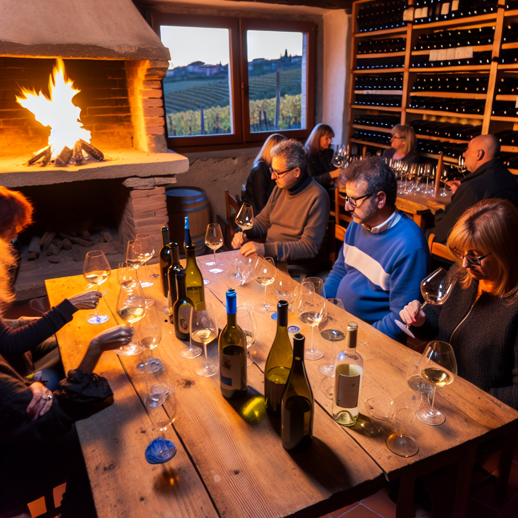 Degustazione di vino a Chiuro