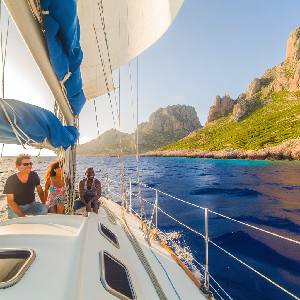 Escursione a Favignana e Levanzo in barca a vela