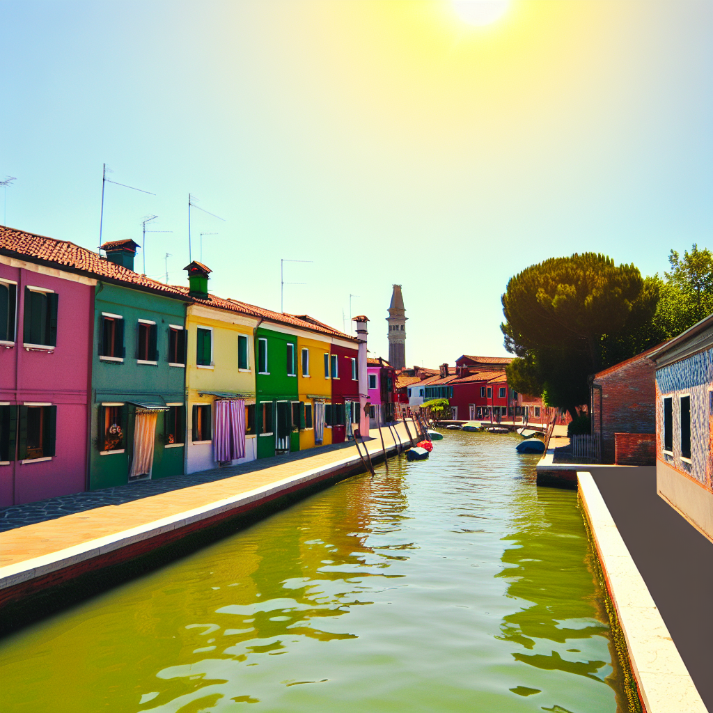 Escursione libera a Burano, Murano e Torcello