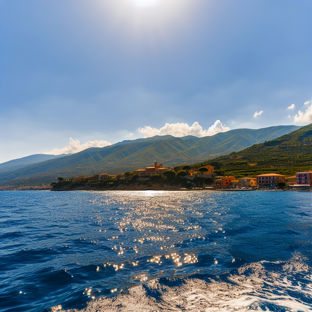 Giro in barca della costa abruzzese