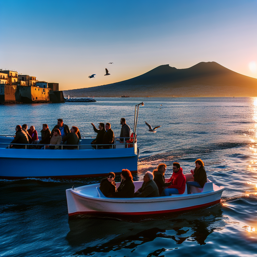 Giro in barca nel Golfo di Napoli
