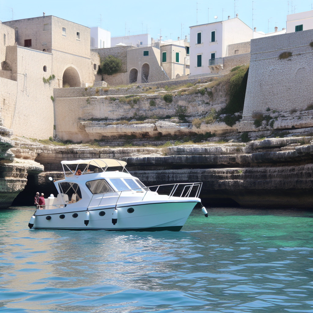 Giro in barca privato a Polignano a Mare