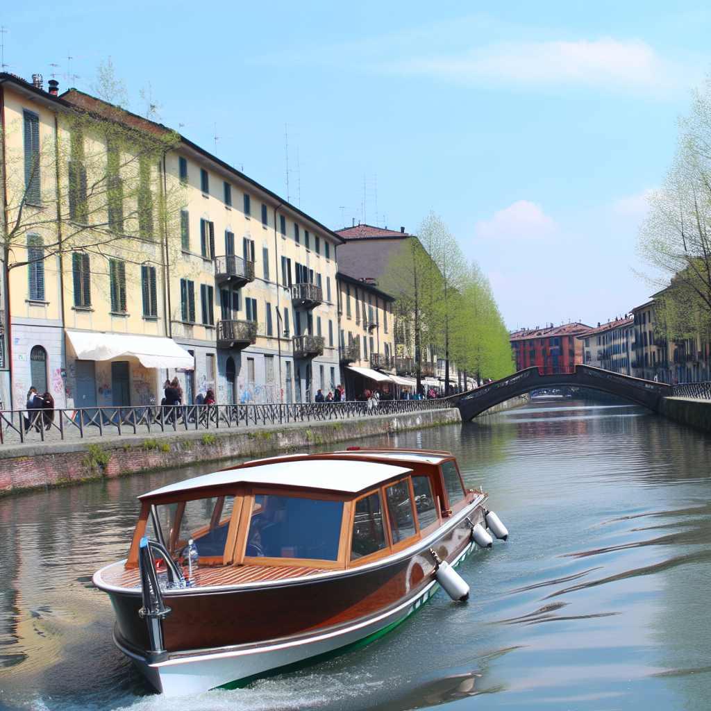 Giro in battello sui Navigli di Milano