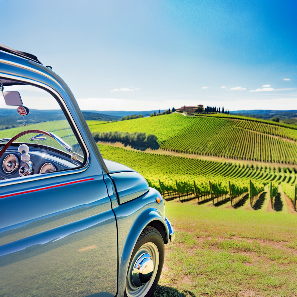 Tour del Chianti in Fiat 500