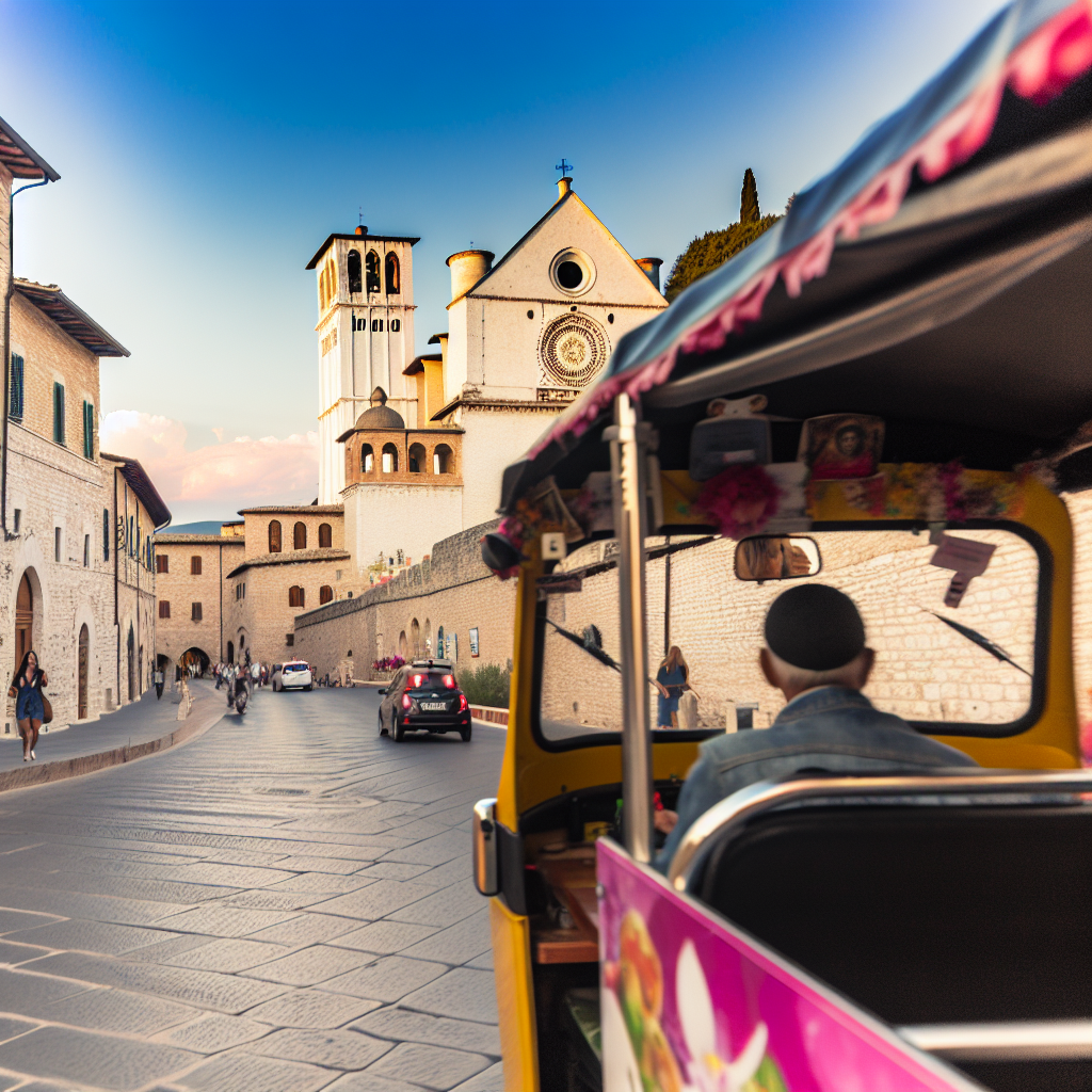 Tour di Assisi in tuk tuk