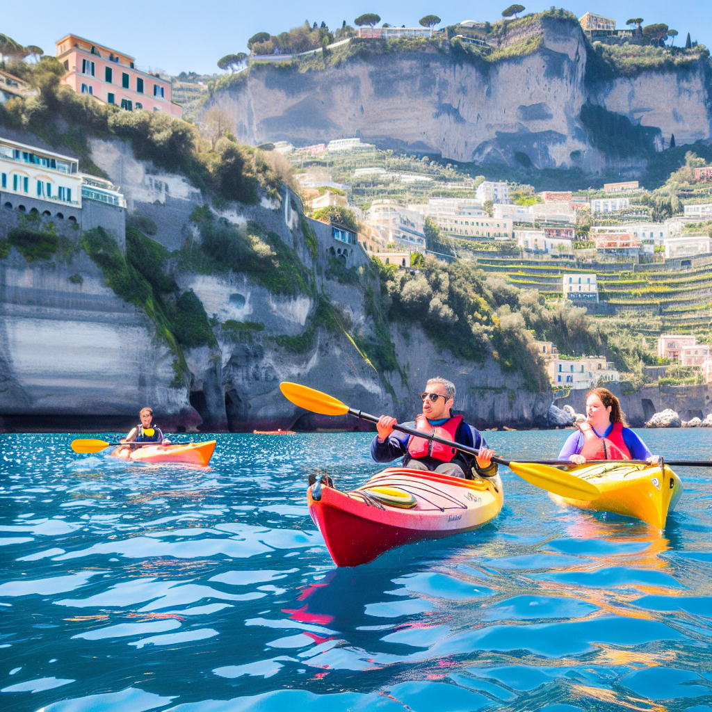 Tour di Sorrento in kayak
