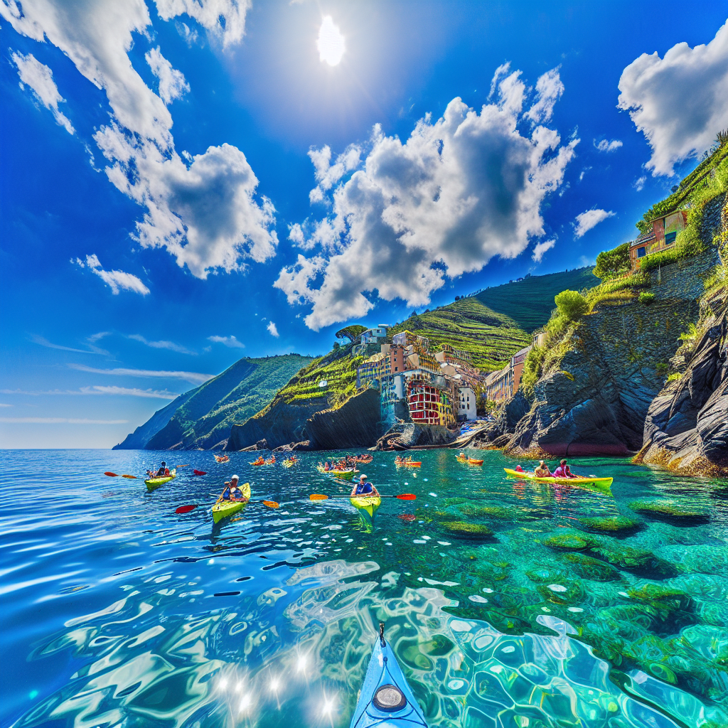 Tour in kayak delle Cinque Terre