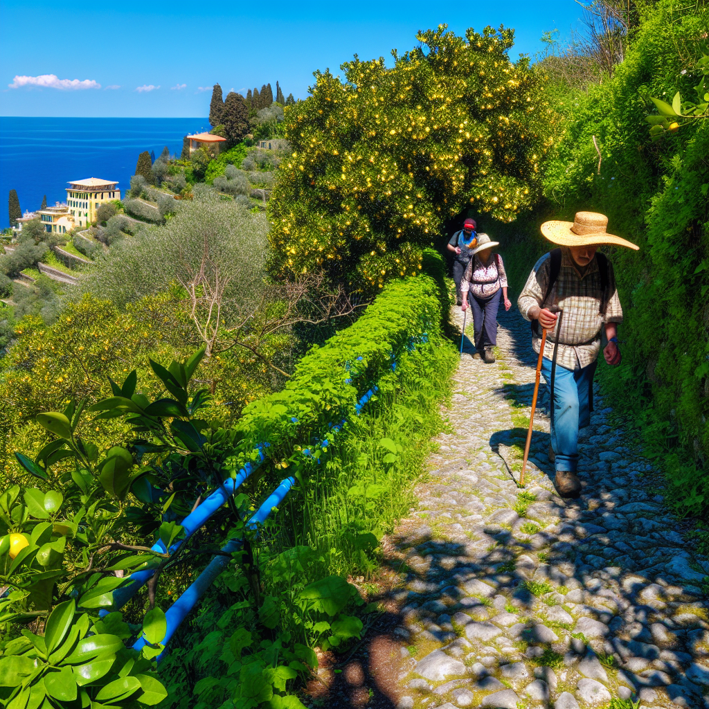 Trekking sul Sentiero dei Limoni