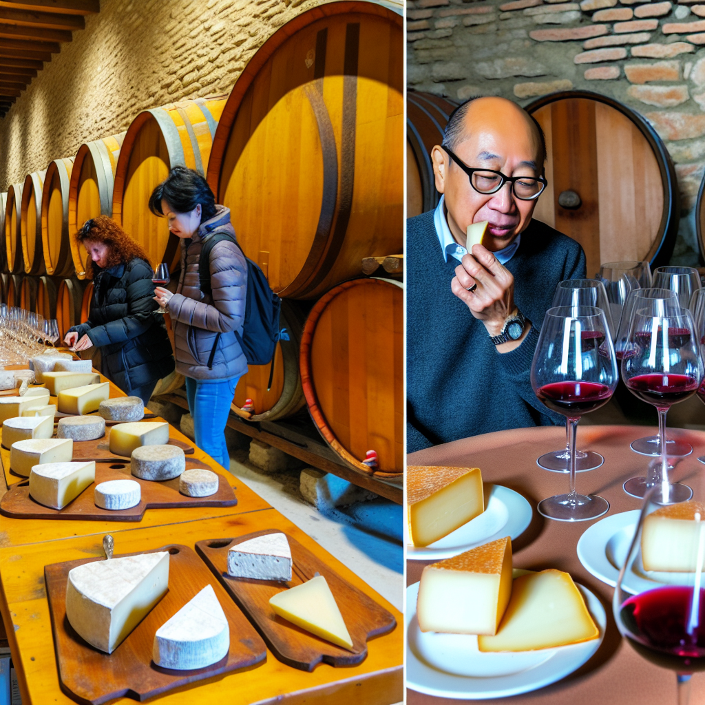 Visita a una cantina con degustazione di formaggio e vino umbro