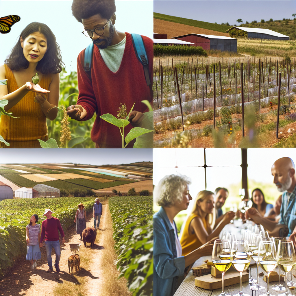 Visita di una fattoria biodinamica + Degustazione di vino