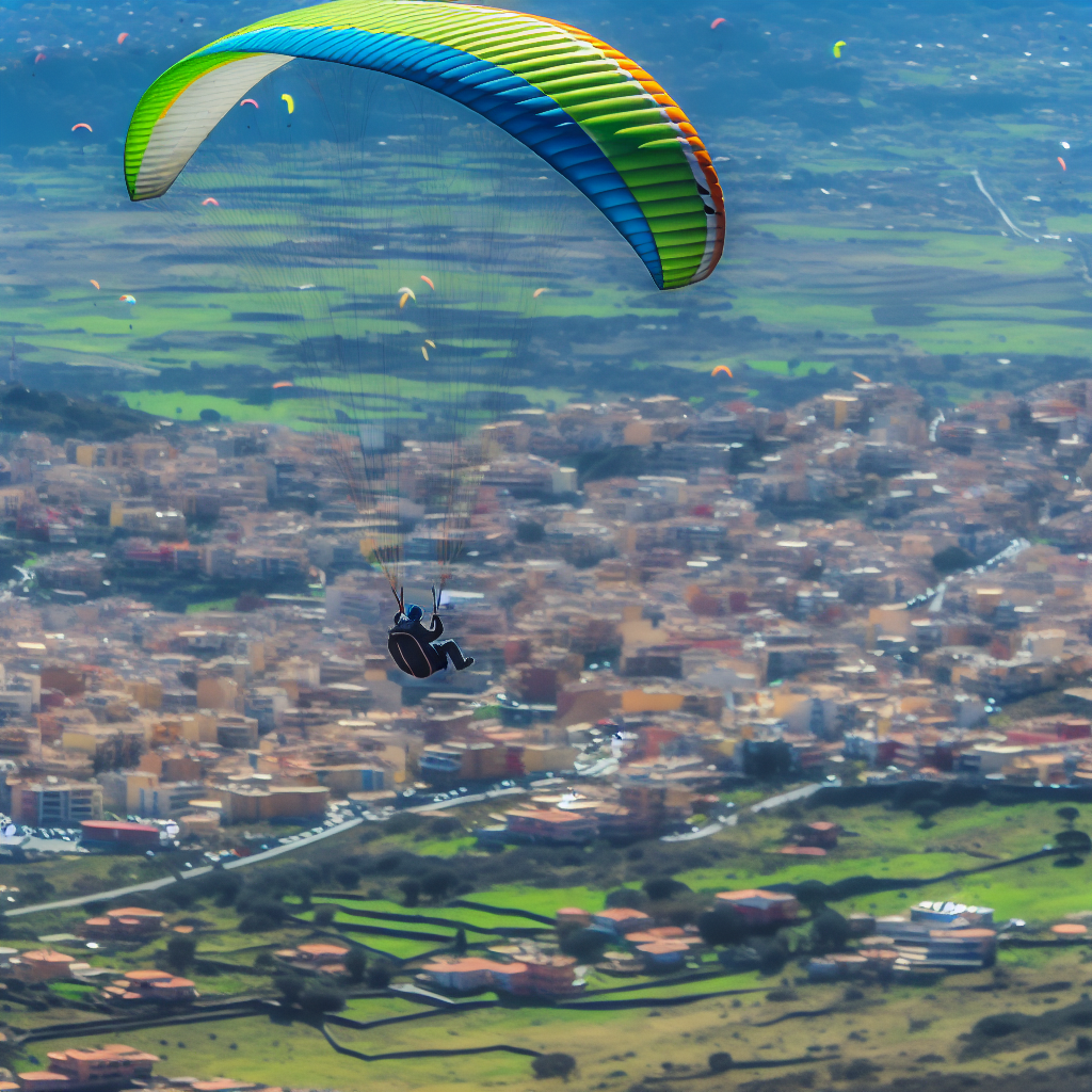 Volo in parapendio a Palermo